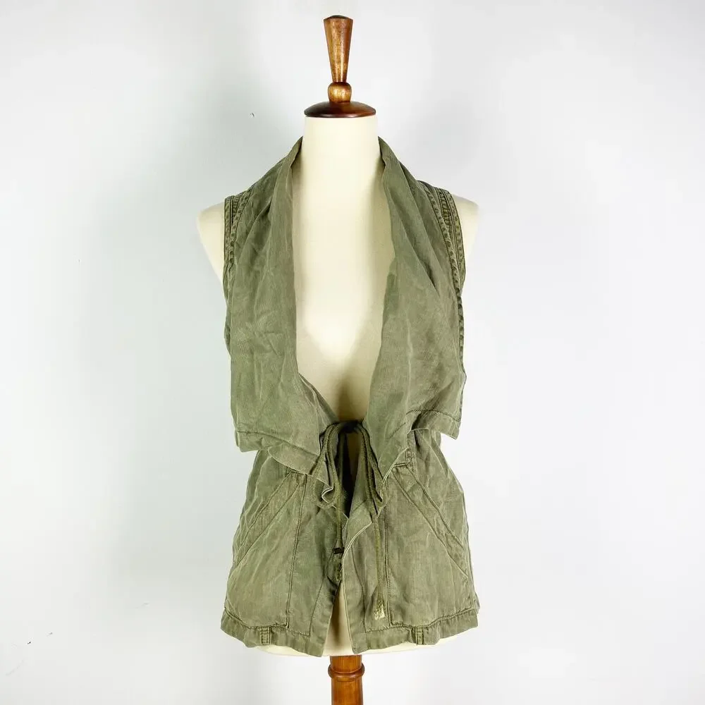 Laju vintage y2k army green vest top Size XS